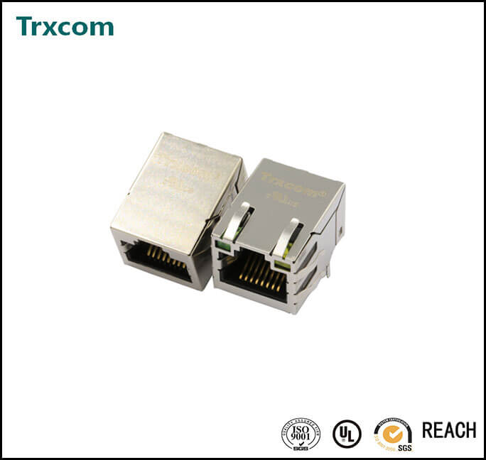 2.5G Tab Down RJ45 with Surge TRJM05962B27NL